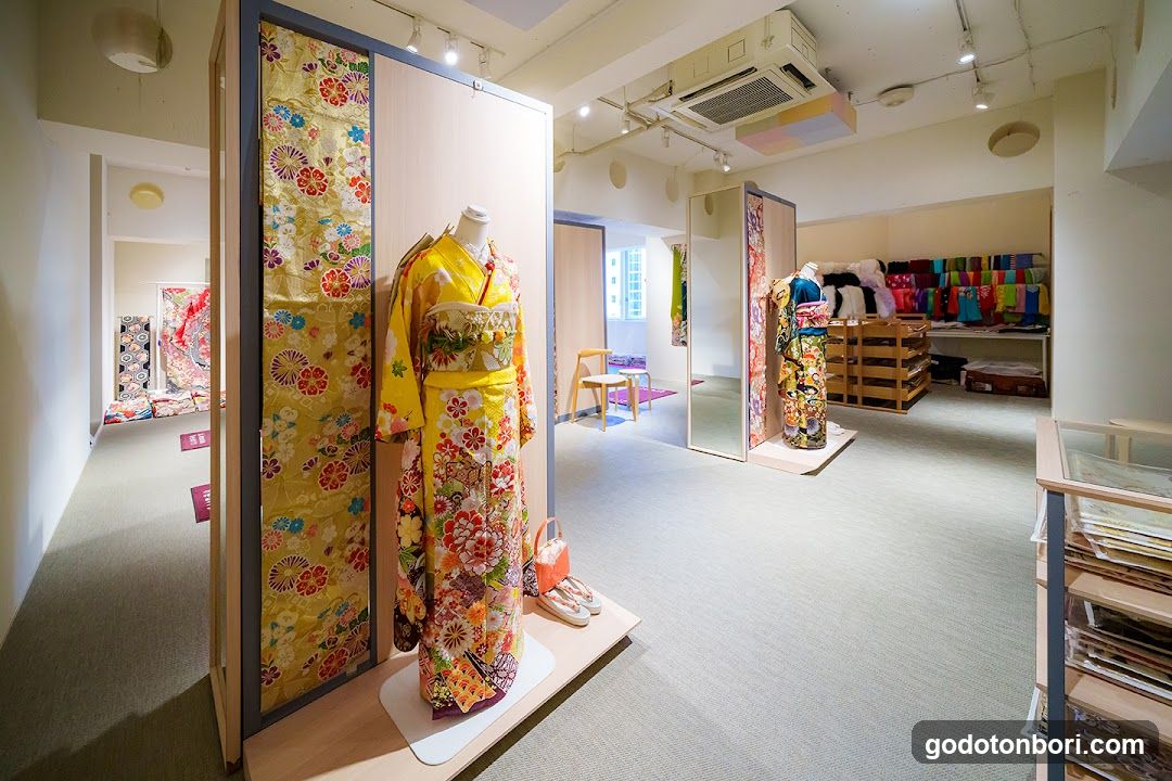 Kimonos and Traditional Clothing Display