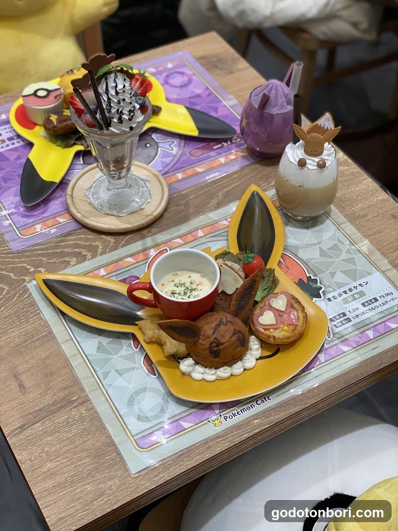 Pokemon Cafe Table Setting