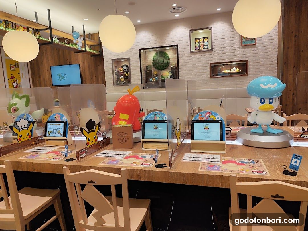Pokemon Restaurant Interior