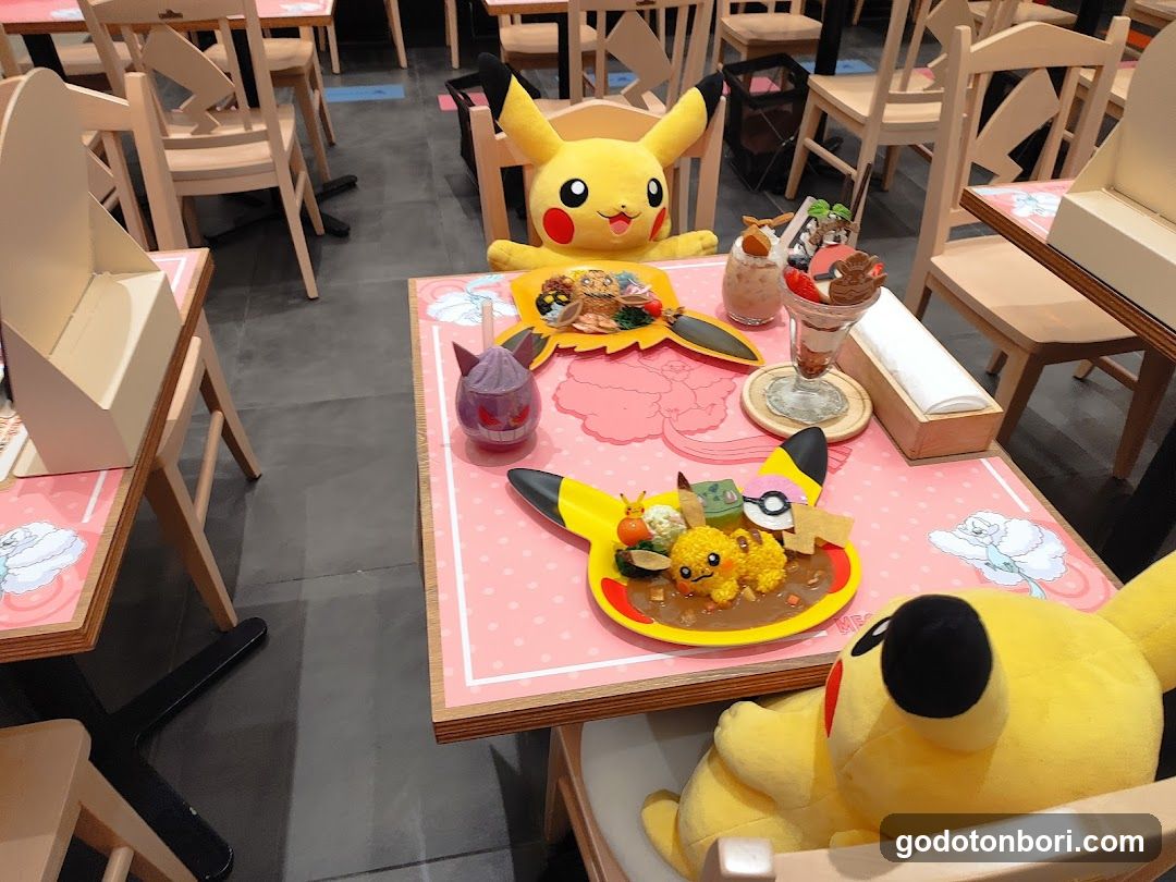 Pokemon Cafe Interior
