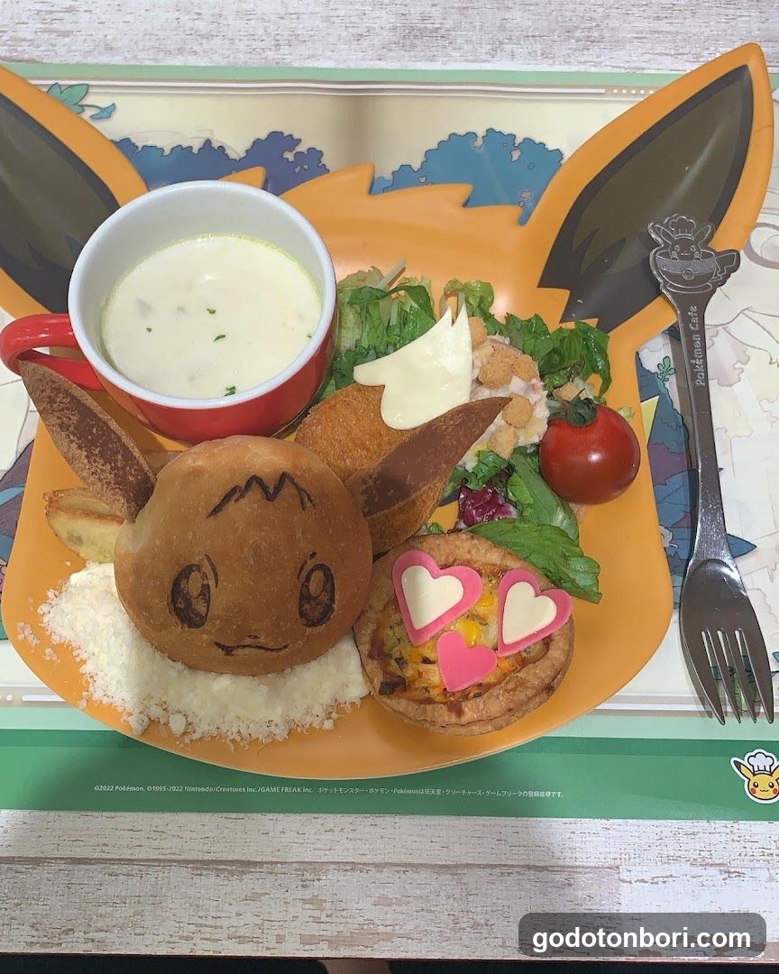 Pokemon Eevee Themed Meal