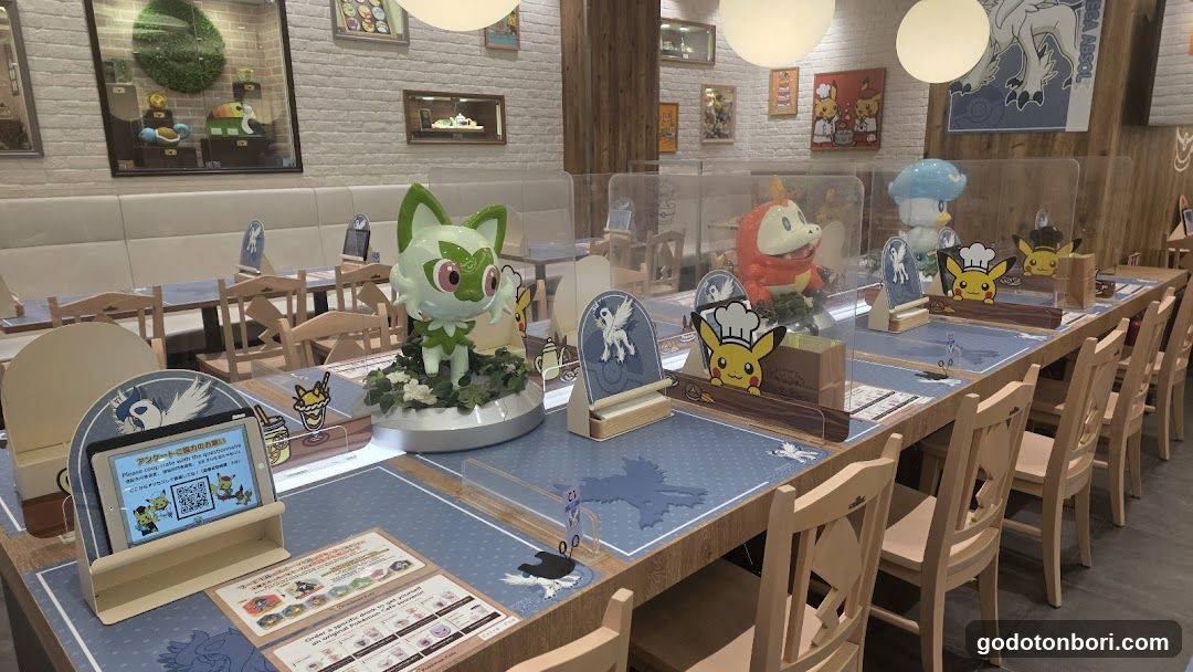 Pokemon Restaurant Interior