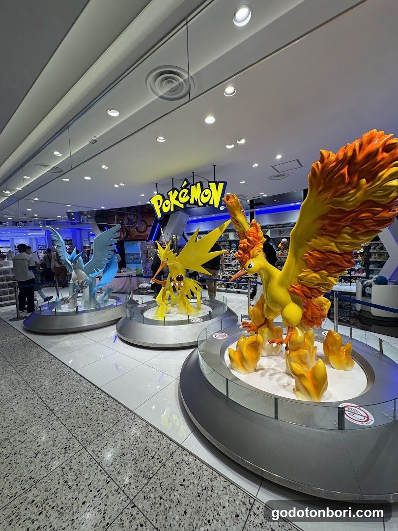 Pokemon Store Interior Display