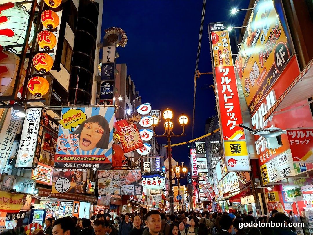 Dotonbori Street at Night