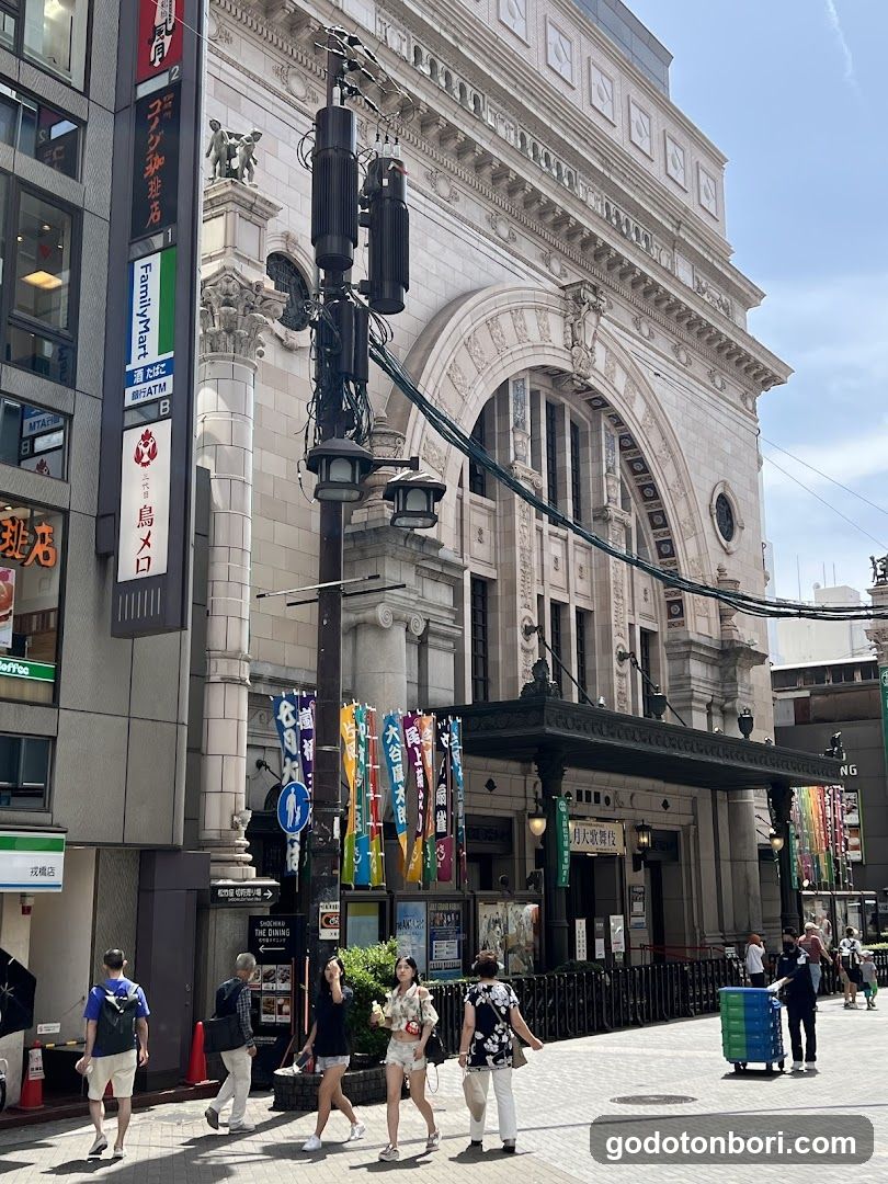 Street Scene with Historic Building