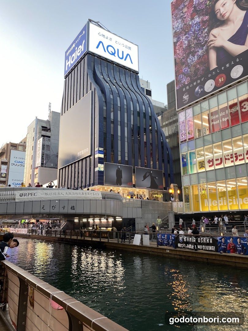 Dotonbori River View at Dusk