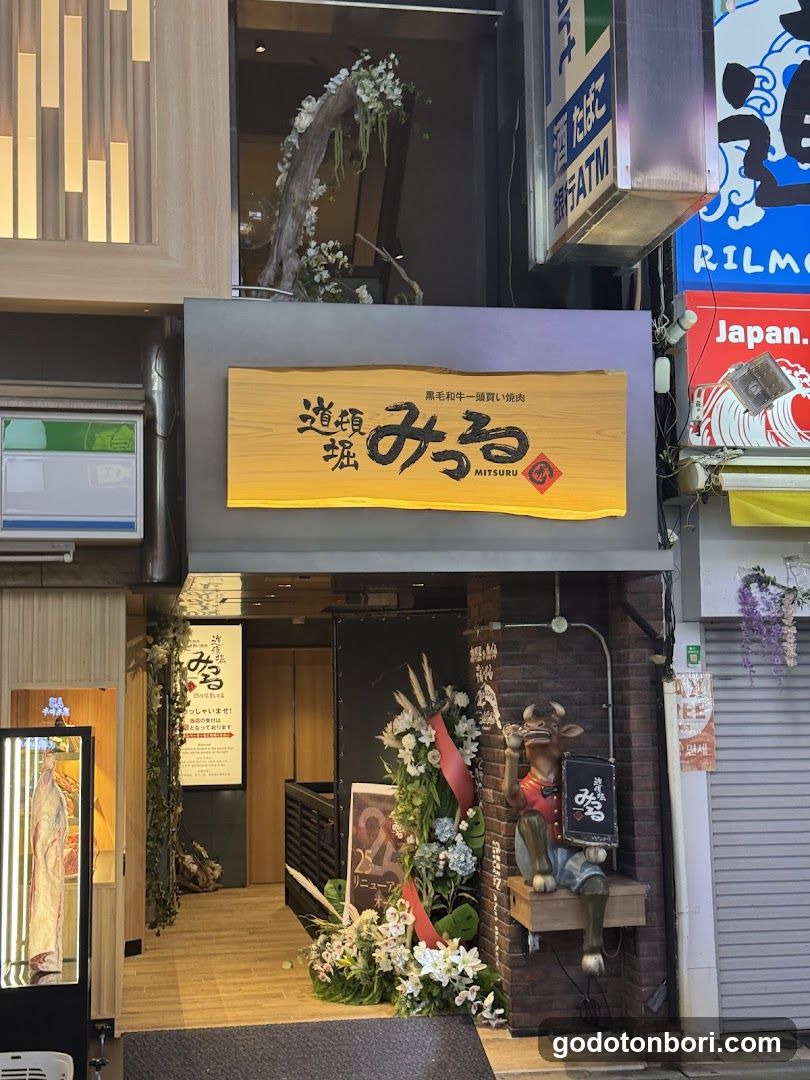Italian meat Bar del Sole Dotonbori