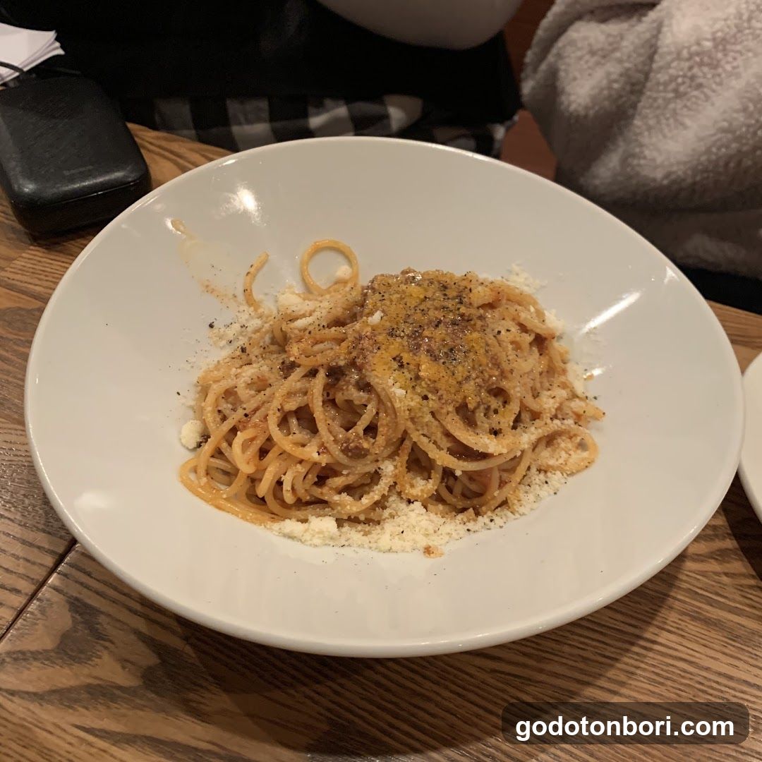 Italian meat Bar del Sole Dotonbori