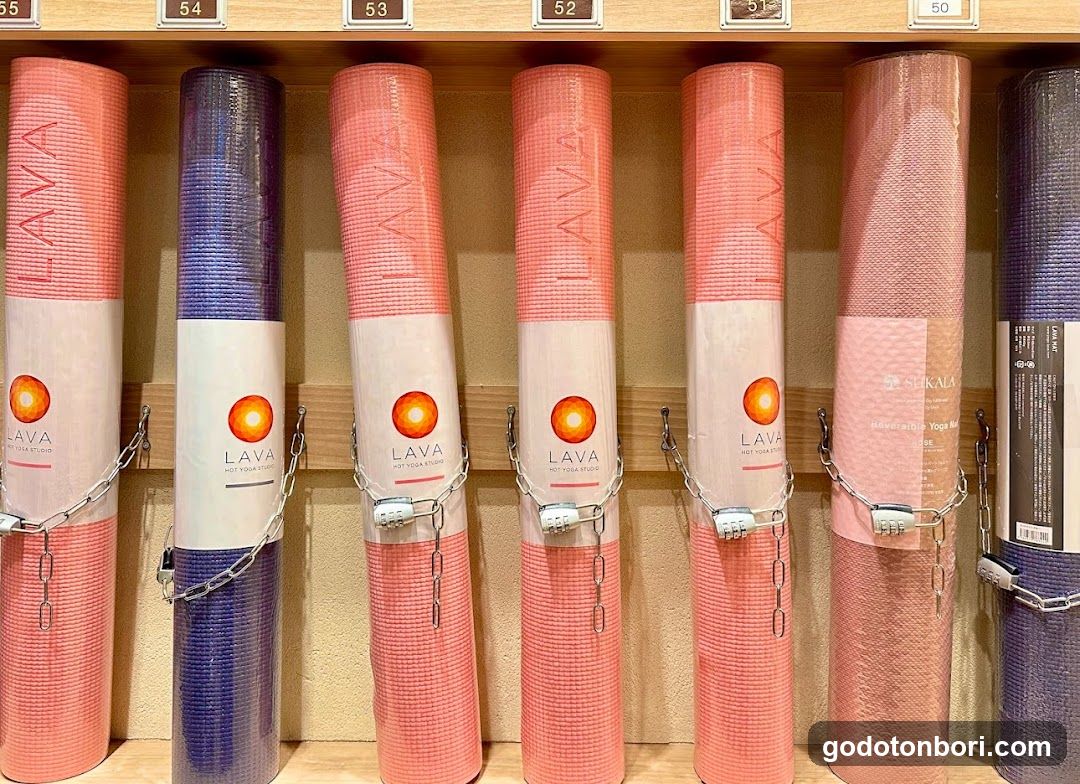 Hot-yoga studio Lava Shinsaibashi
