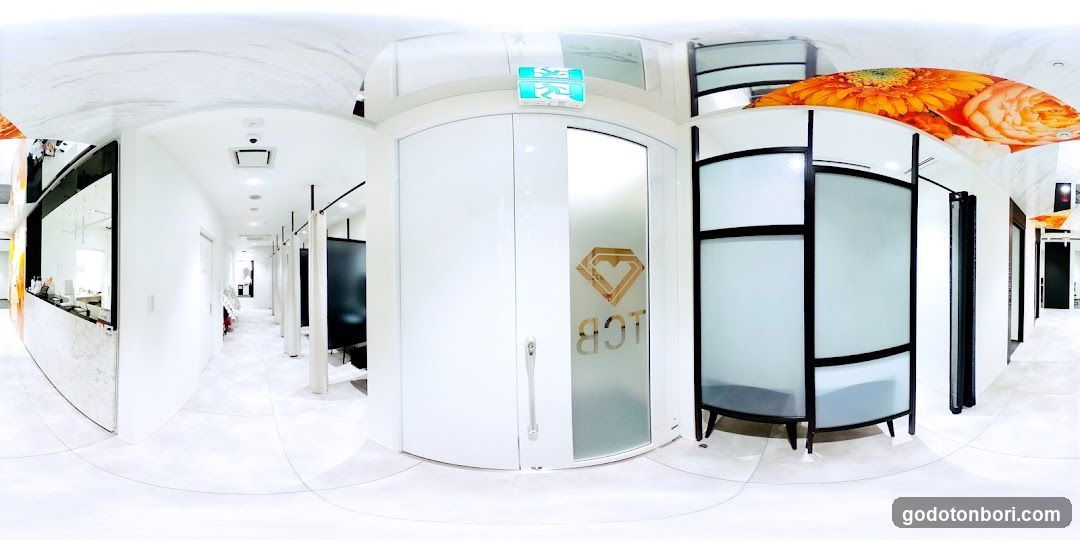 Interior of a modern white-themed space