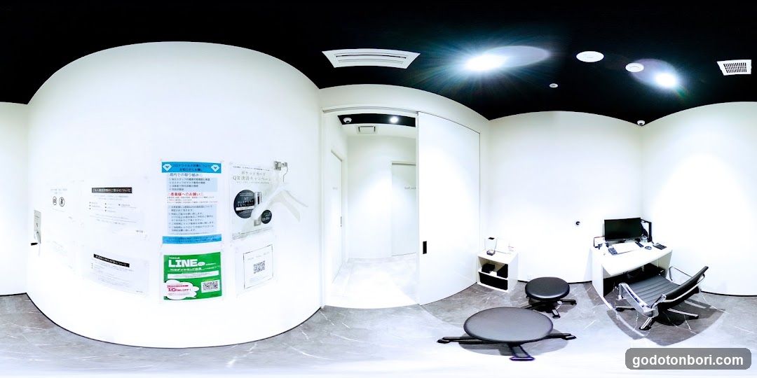 Interior Room with Desks and Posters