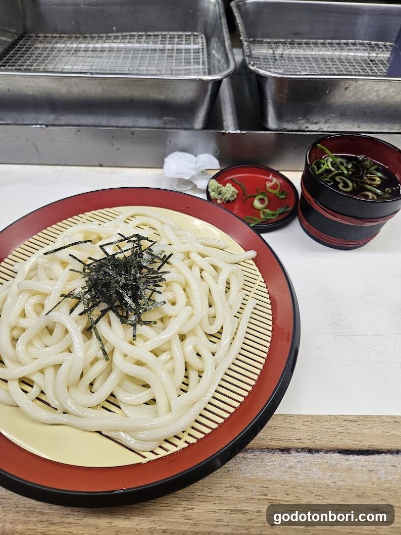 Udon Noodles with Seasoning
