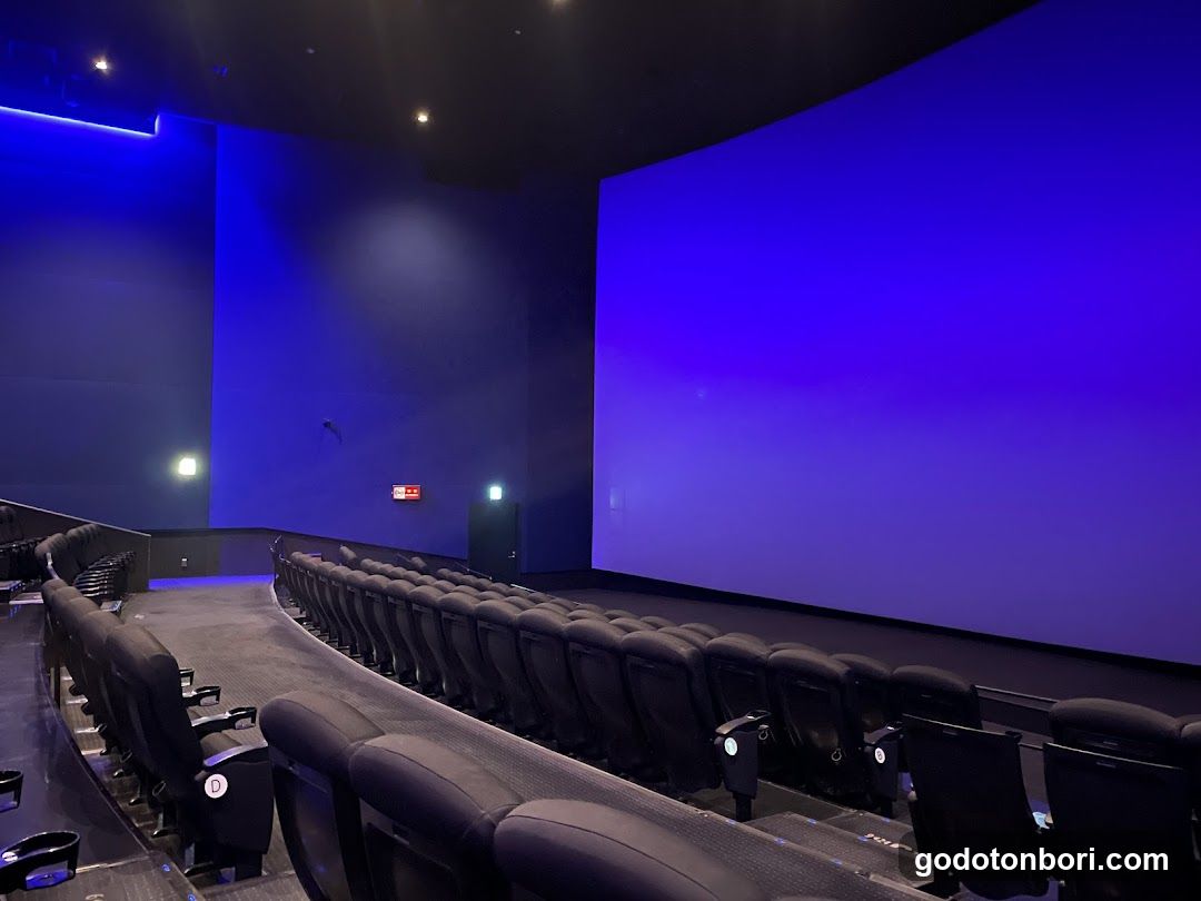 Empty Movie Theater Interior