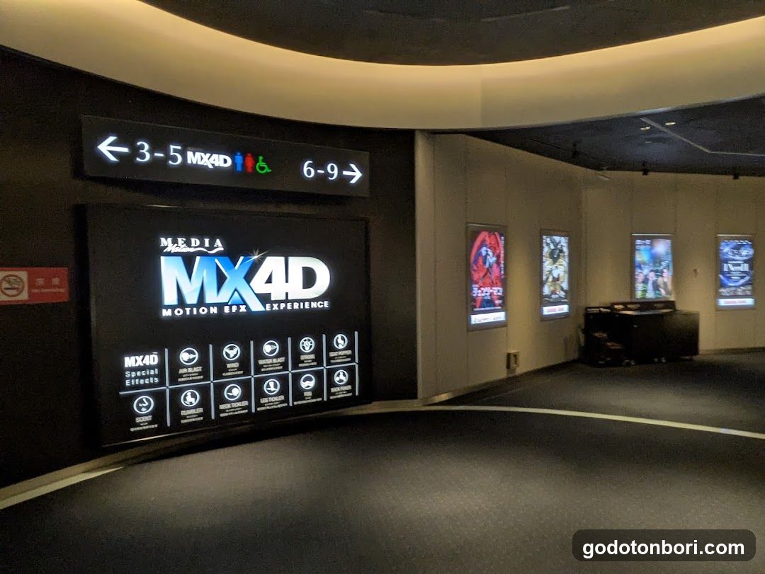MX4D Cinema Lobby