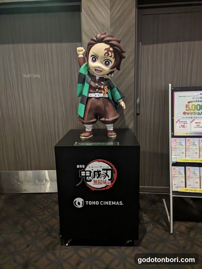 Demon Slayer Merchandise Display