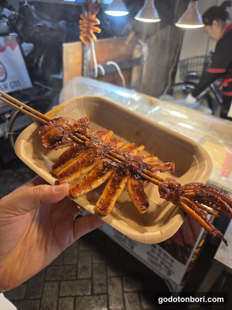 道頓堀イカ焼き