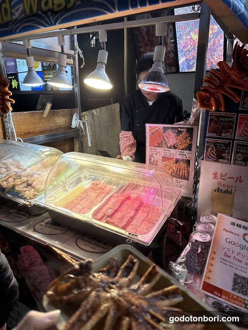 道頓堀イカ焼き