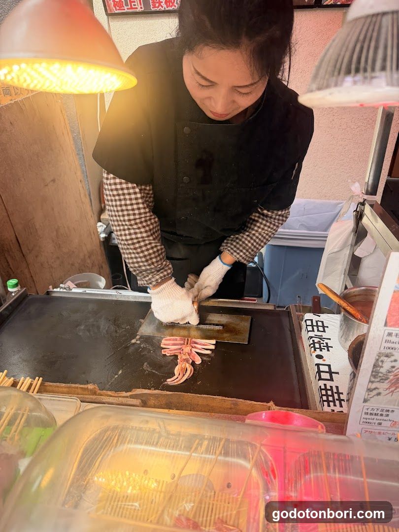 道頓堀イカ焼き