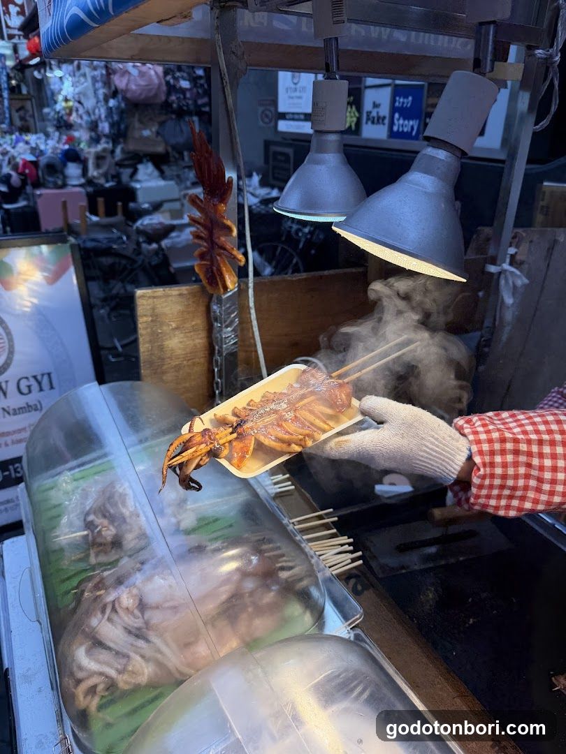 道頓堀イカ焼き