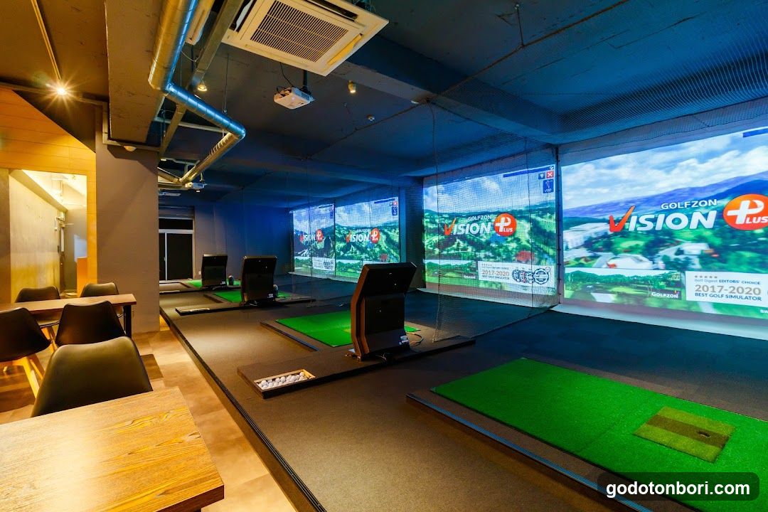 Simulation Golf studio Bright