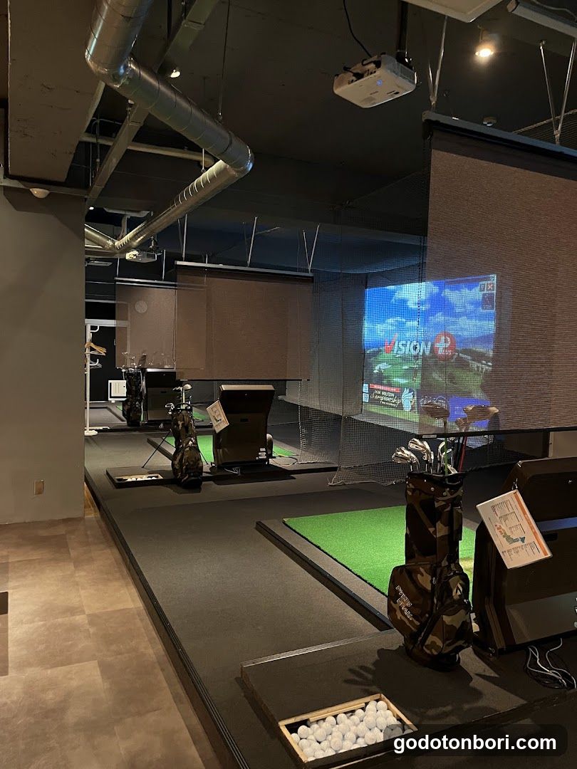 Simulation Golf studio Bright