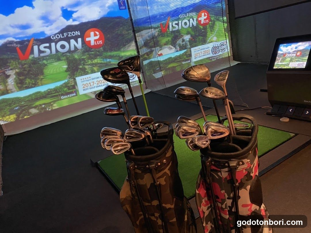 Simulation Golf studio Bright