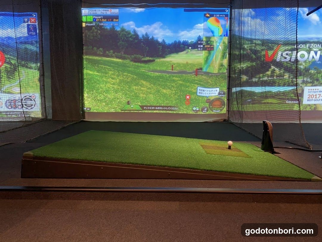 Simulation Golf studio Bright