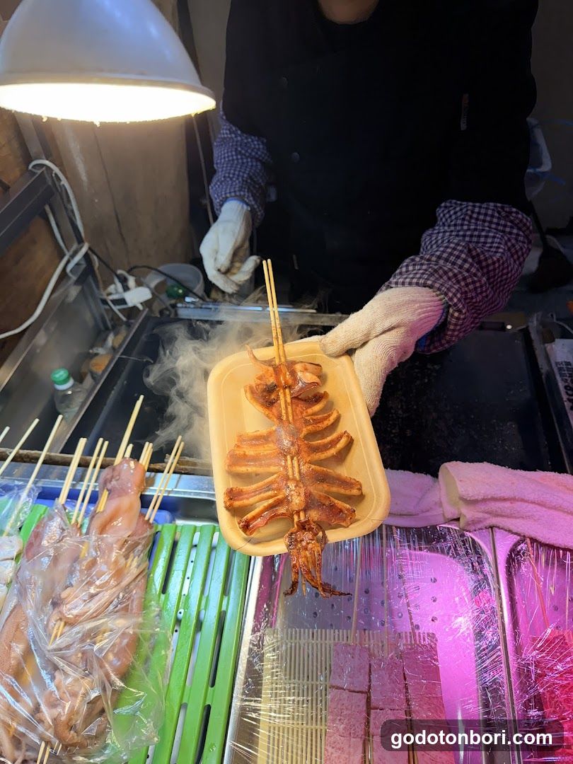 道頓堀イカ焼き