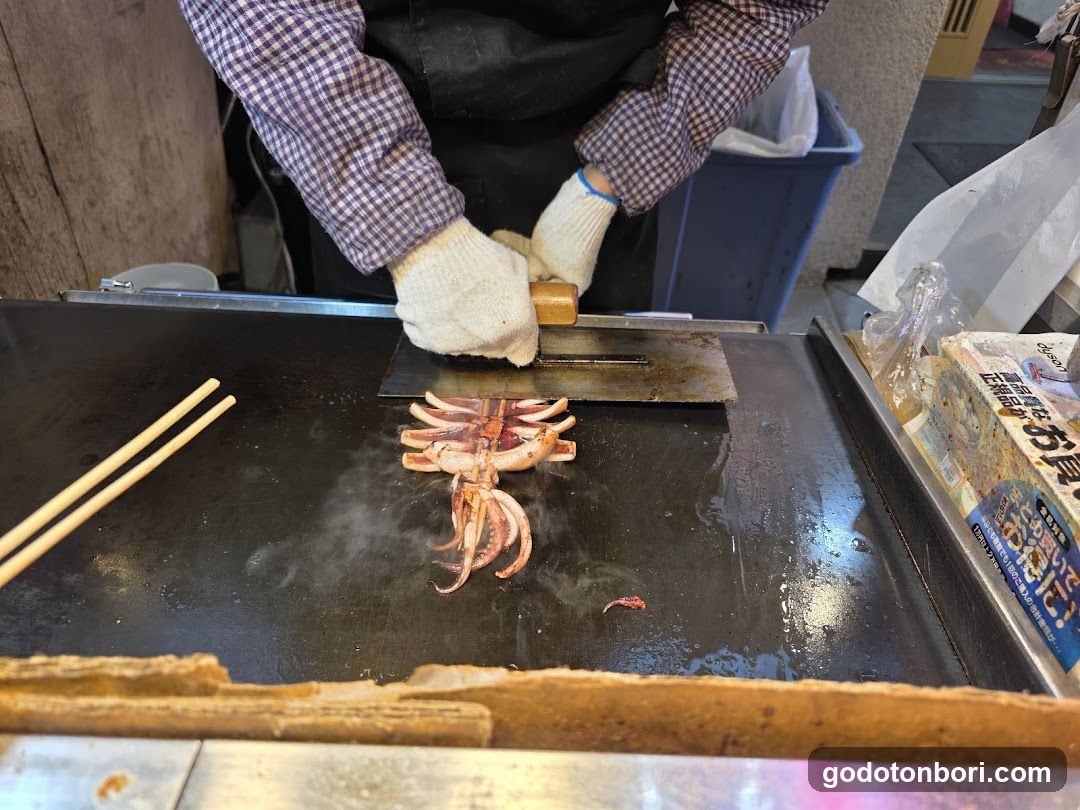 道頓堀イカ焼き