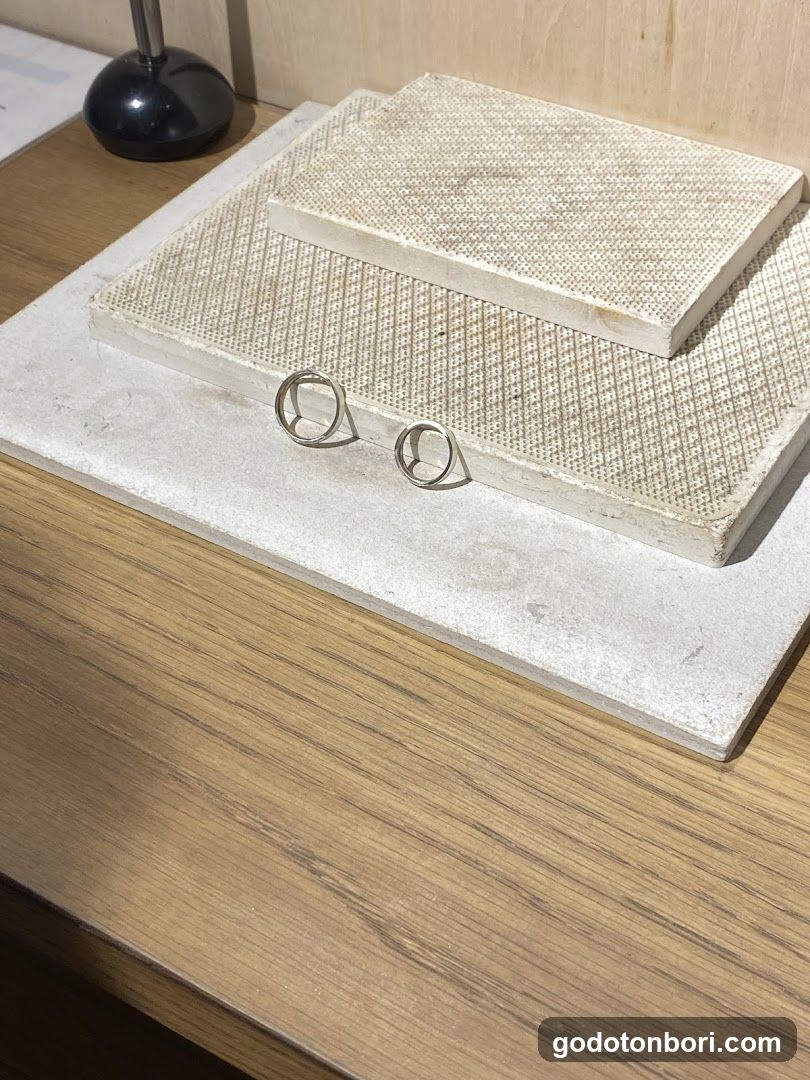 Jewelry Display on Stone Platter