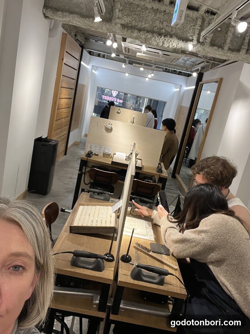 Interior of a modern workspace or shop