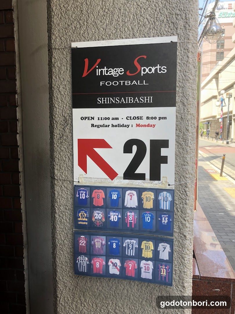 Vintage sports Shinsaibashi