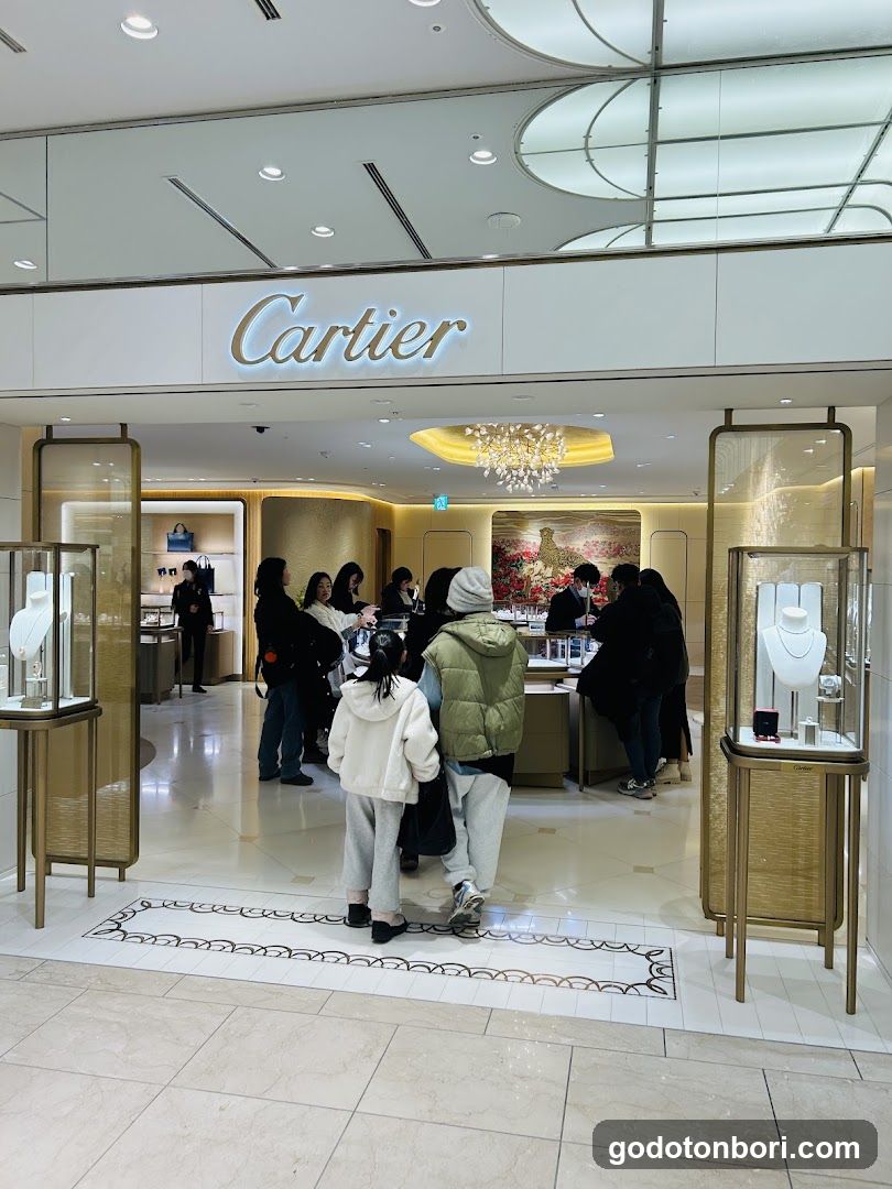 Cartier Takashimaya Osaka Store