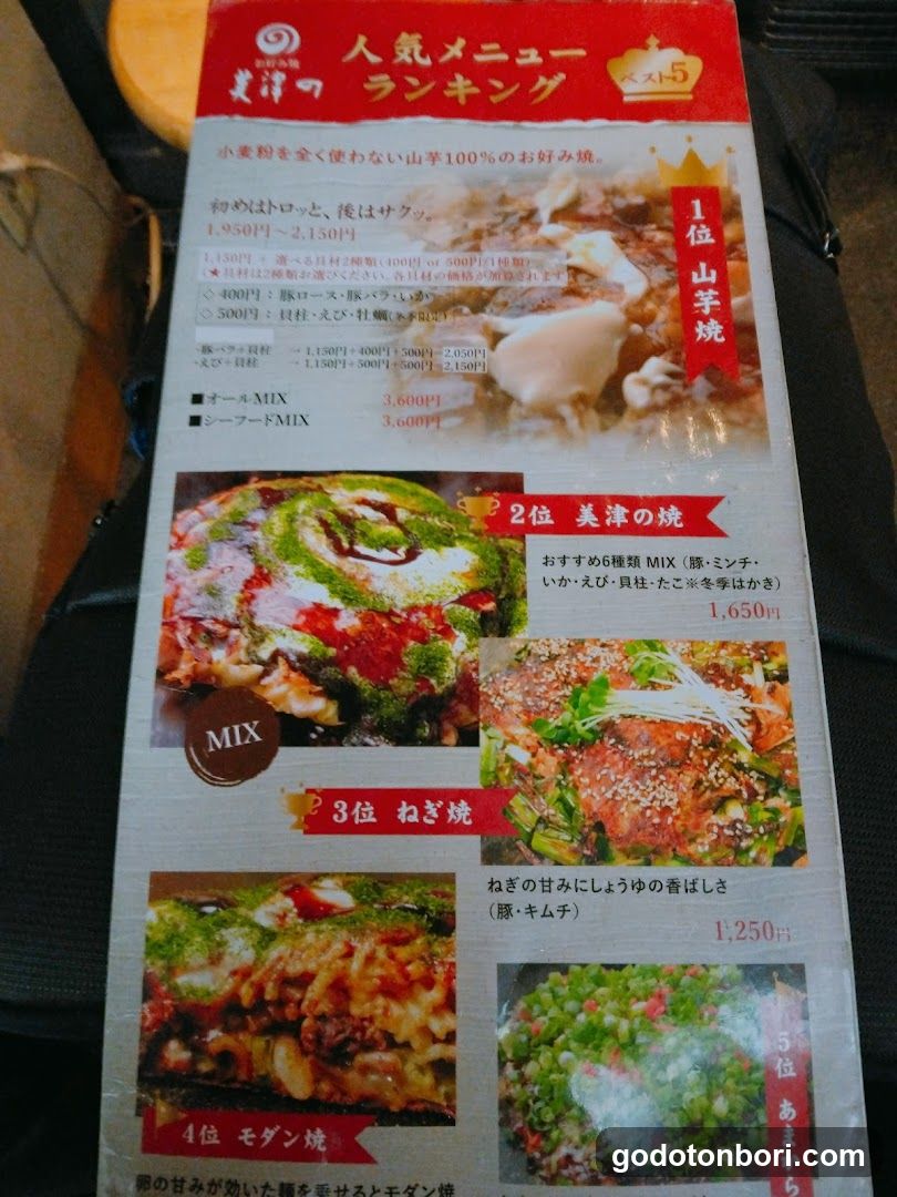 Popular Menu Ranking