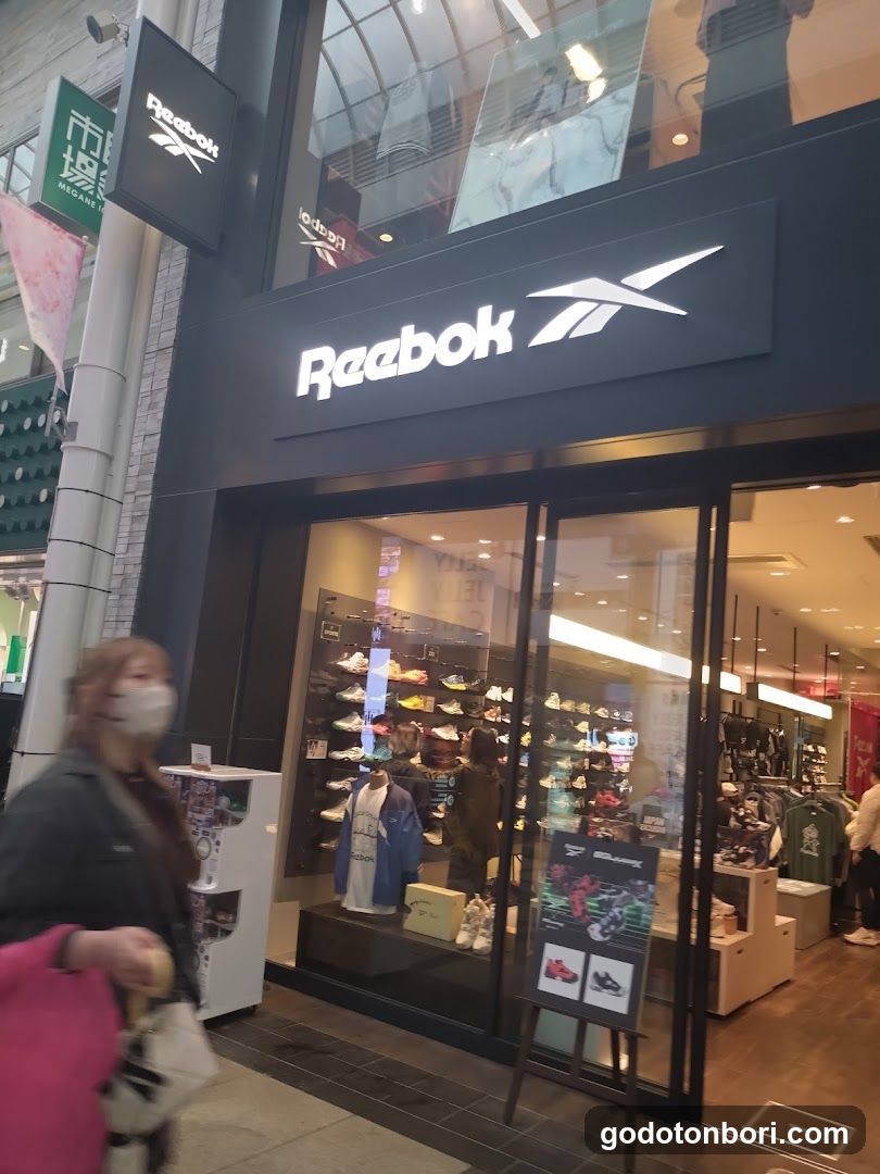 Reebok Store Shinsaibashi