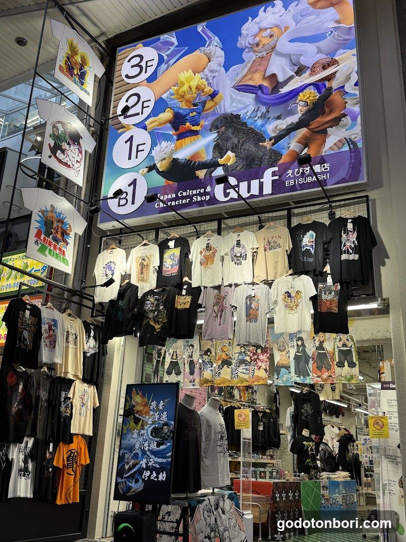 Guf Namba Ebisubashi（Japan Culture & Character Shop）