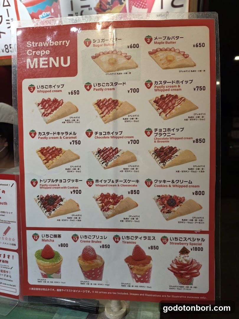 Strawberry Mania (Dotonbori Branch)