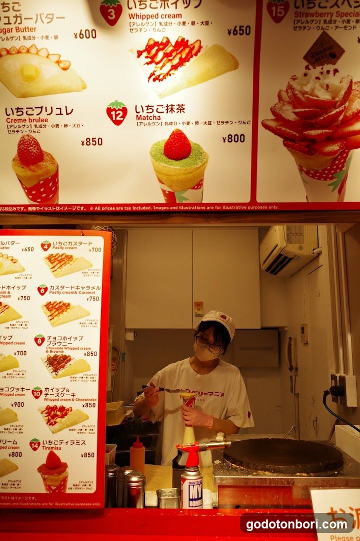 Strawberry Mania (Dotonbori Branch)