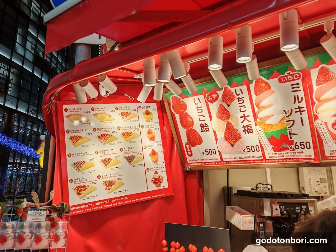 Strawberry Mania (Dotonbori Branch)