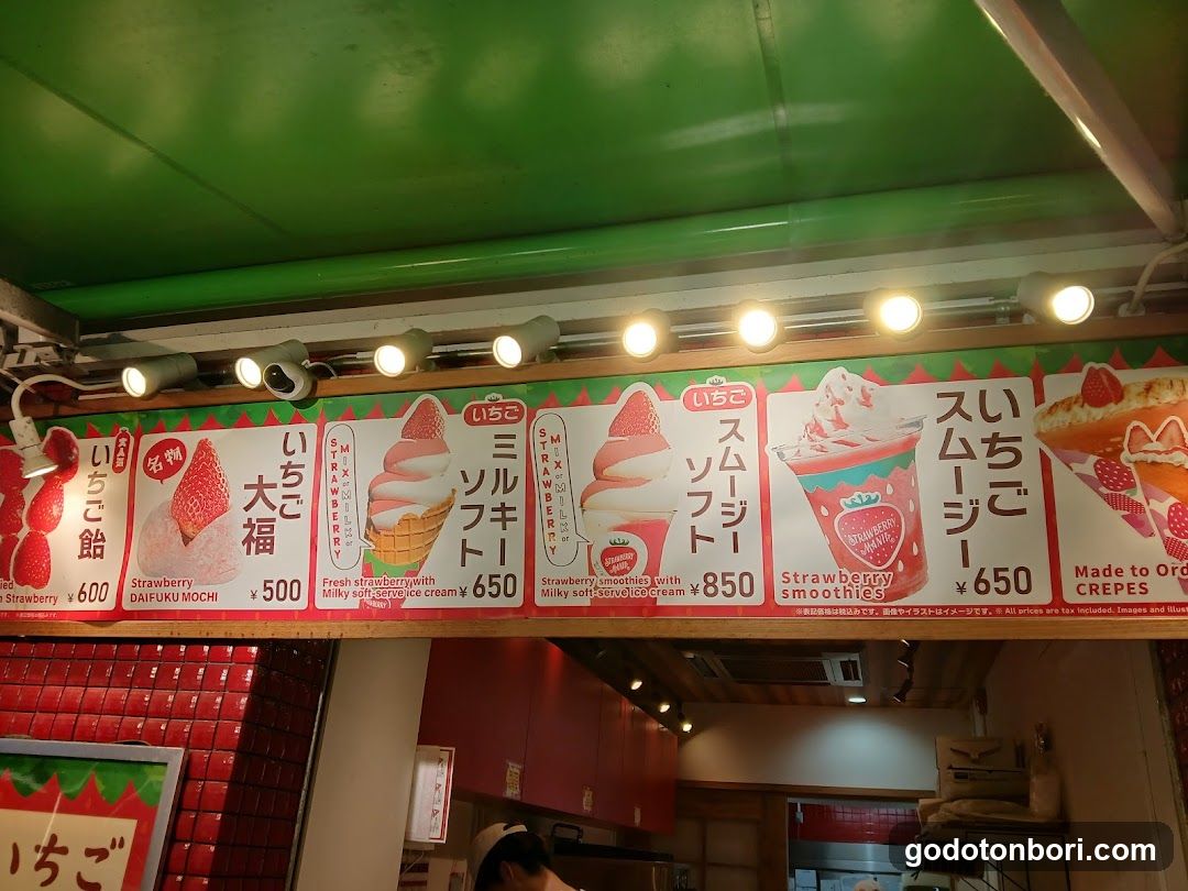 Strawberry Mania (Dotonbori Branch)