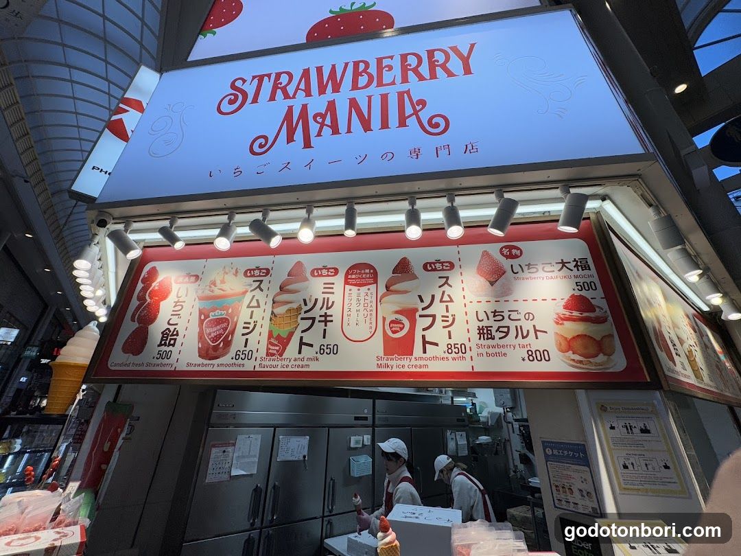 Strawberry Mania (Dotonbori Branch)
