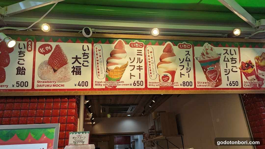 Strawberry Mania (Dotonbori Branch)