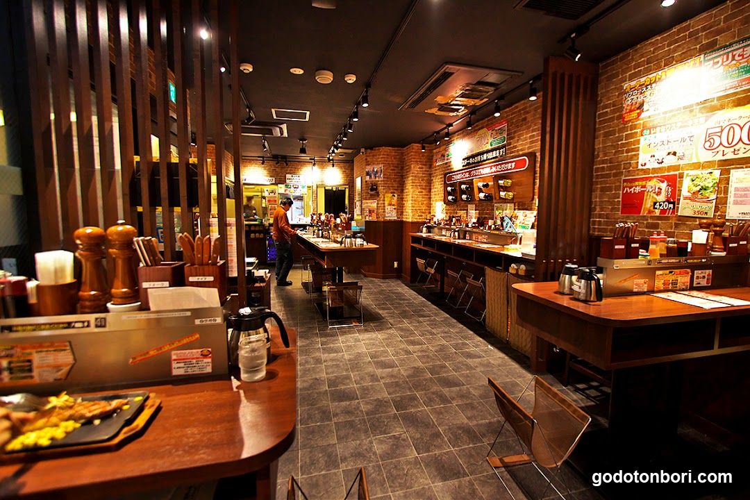 Restaurant Interior with Bar Area