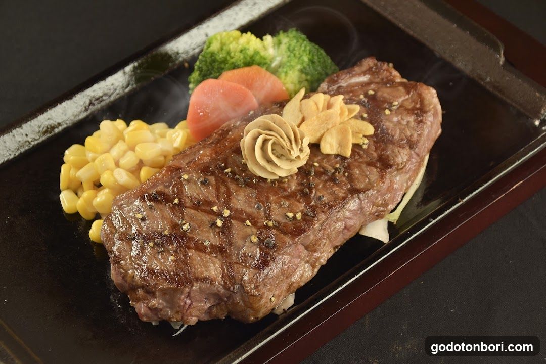 Grilled Steak with Sides