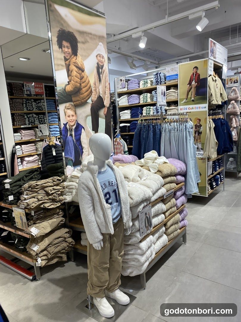 Kids Clothing Store Interior