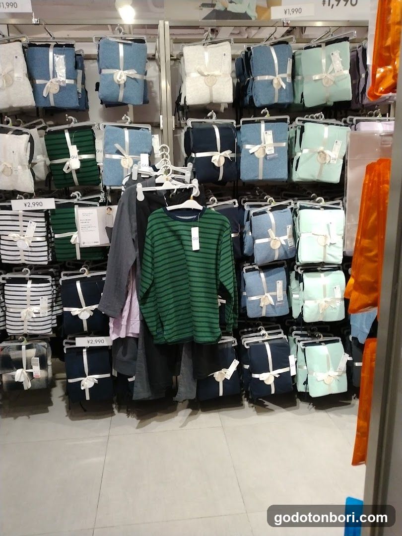Clothing Store Interior Display