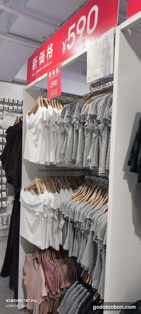 Clothing Store Interior Display