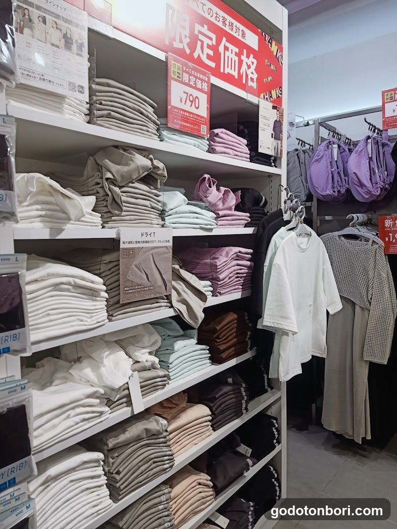 Clothing Store Interior Display