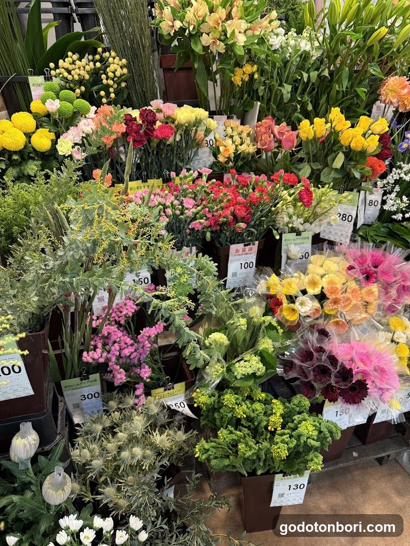 Flower shop Hanajiro Namba Walk