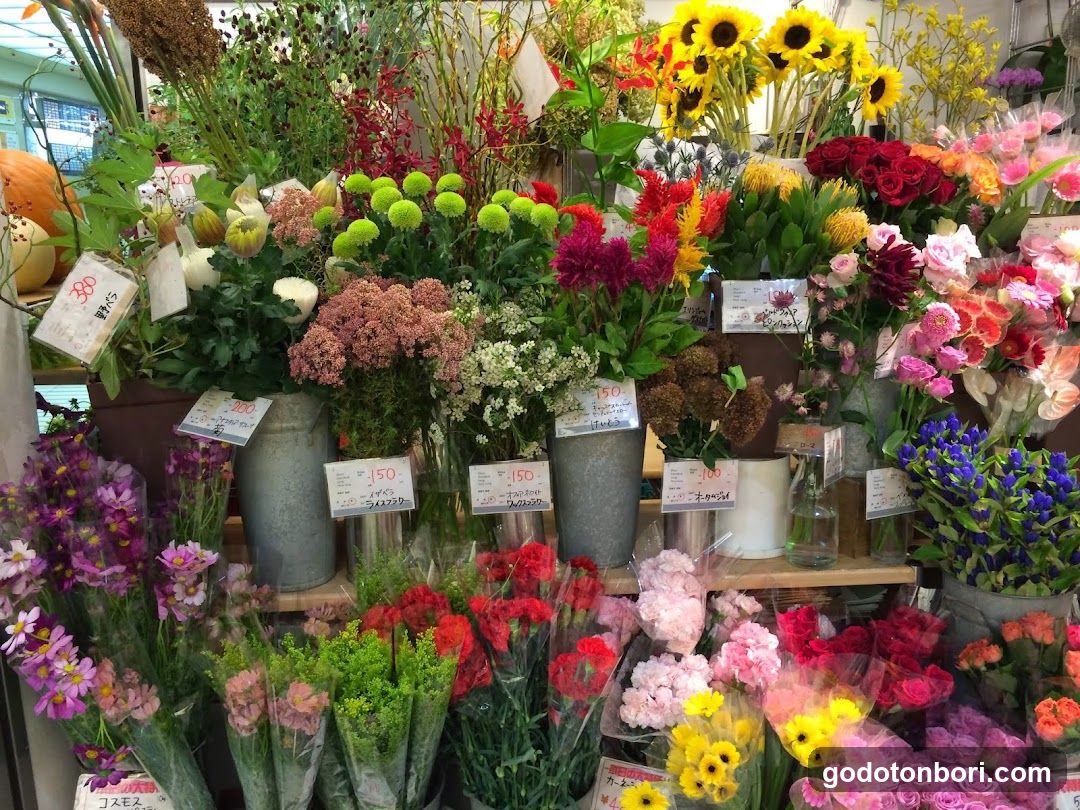 Flower shop Hanajiro Namba Walk